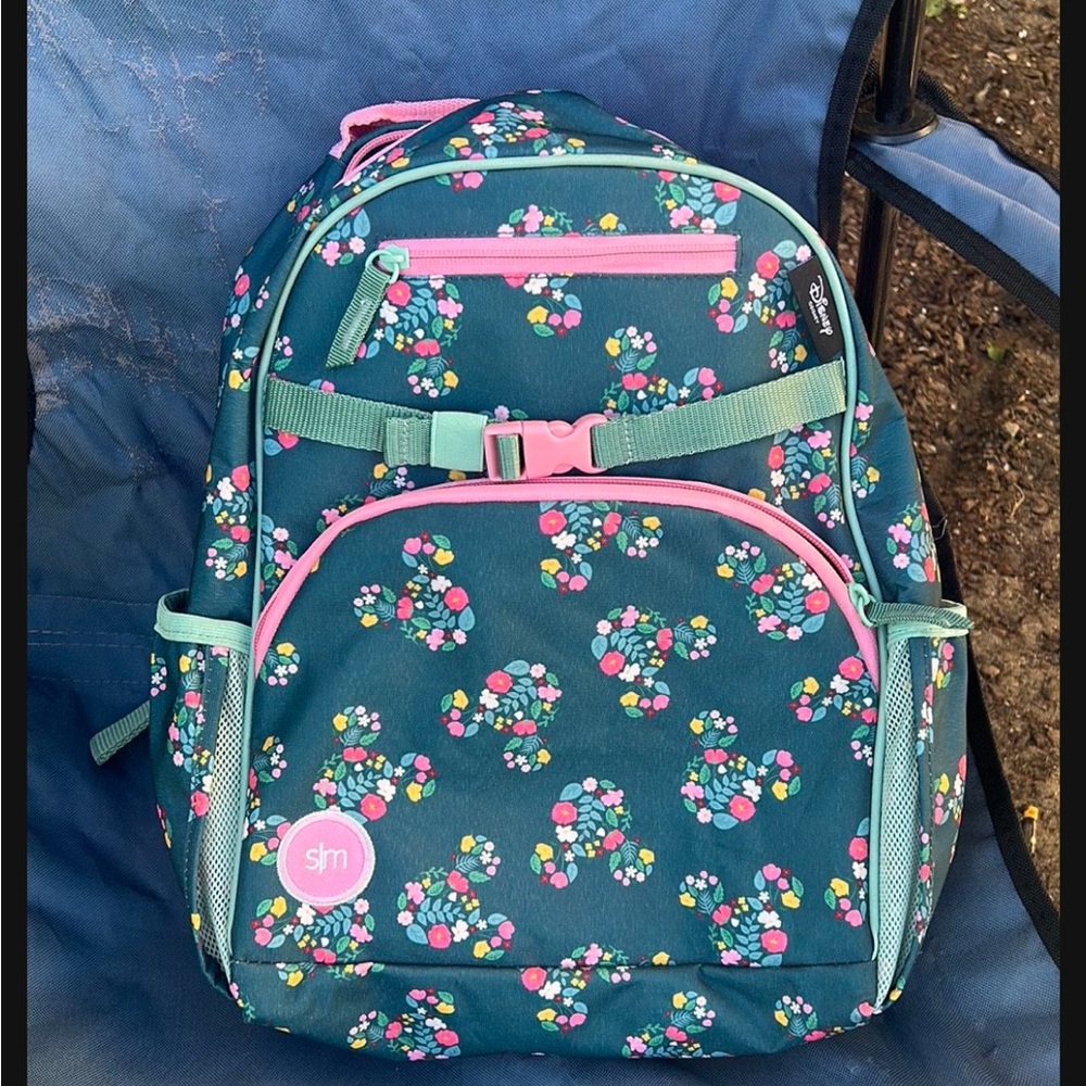 Stylish Kids Backpack with Floral Design